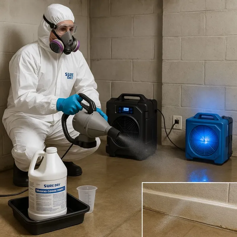 Sanitization and Odor Removal process in Pittston, PA