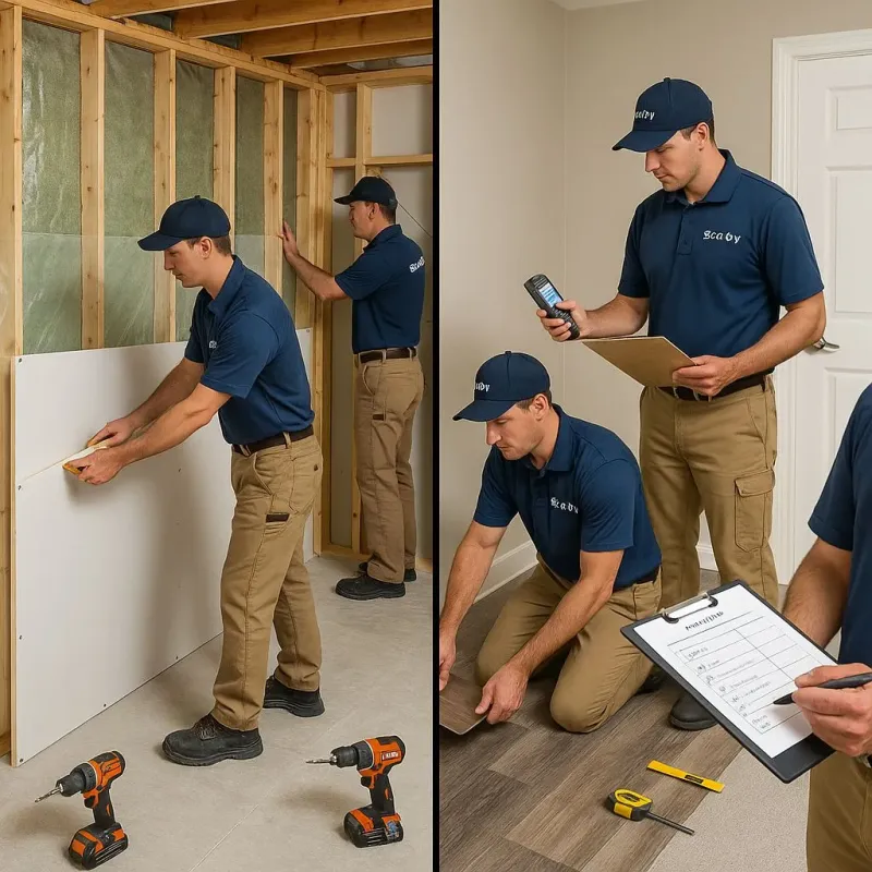 Repairs and Reconstruction process in Pittston, PA